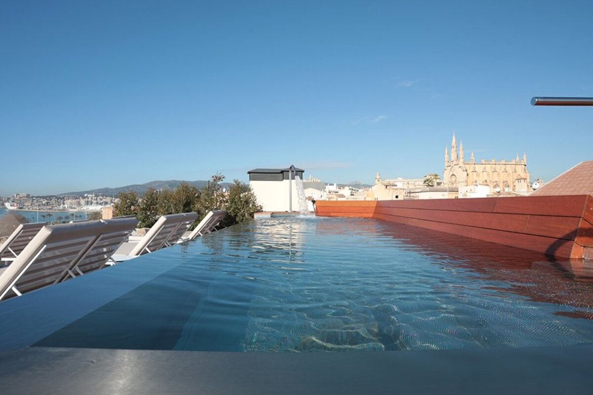 Es Princep Hotel, Palma de Mallorca terrace