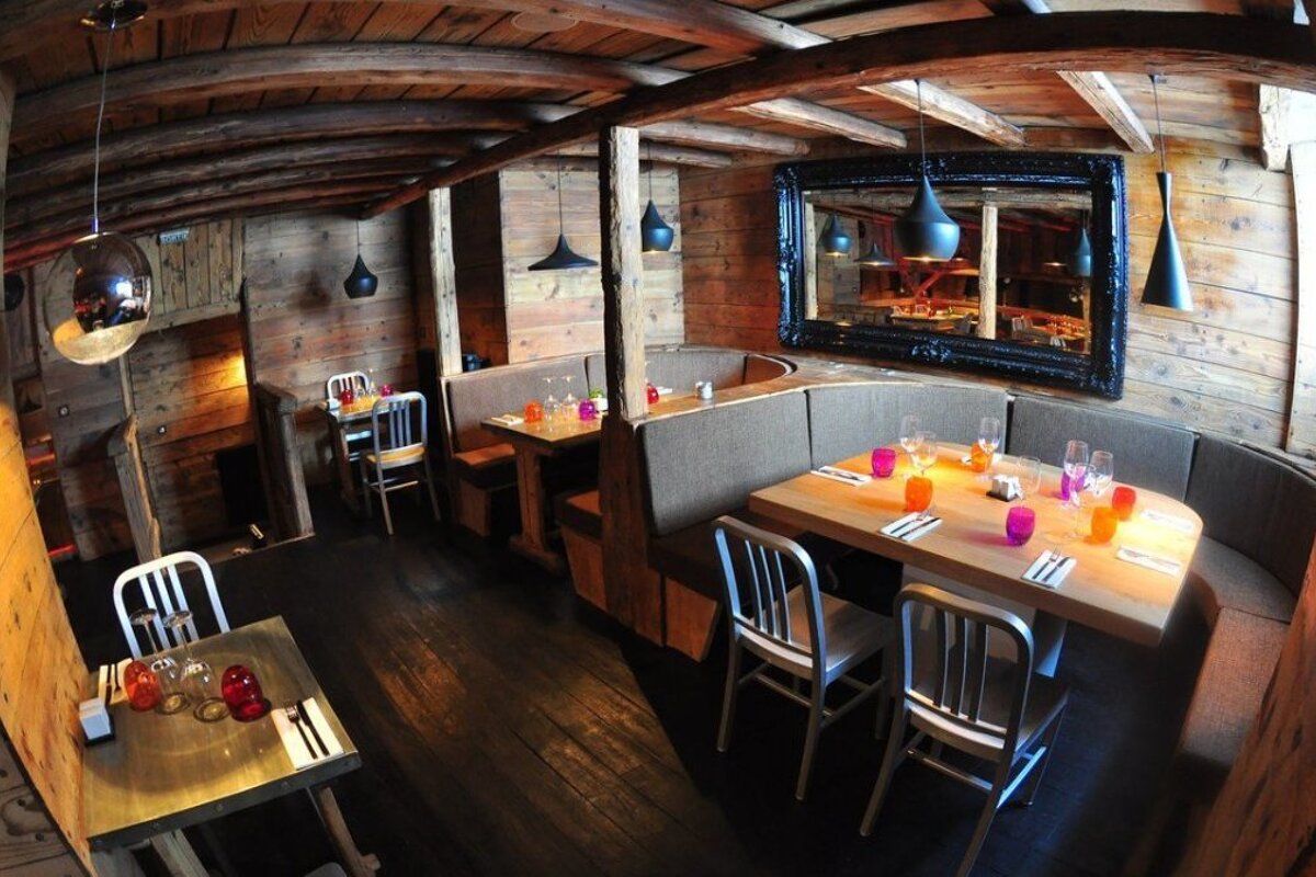 Le Steak Club Restaurant, Val Thorens interior
