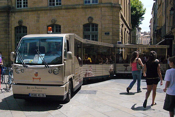 Le Train Touristique d'Aix-en-Provence, Aix-en-Provence