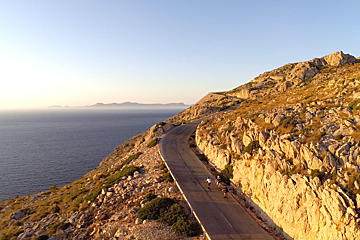 Road biking in Palma de Mallorca