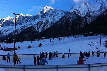 Outdoor Ice Rink, Les Houches