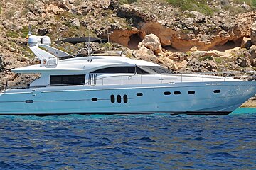 Princess 78' 23m Motor Yacht, Mallorca Island exterior