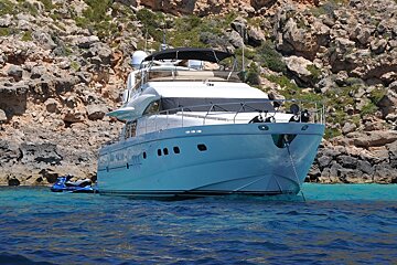 Princess 78' 23m Motor Yacht, Mallorca Island exterior