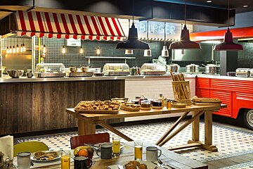 Rocky Pop Restaurant, Les Houches breakfast