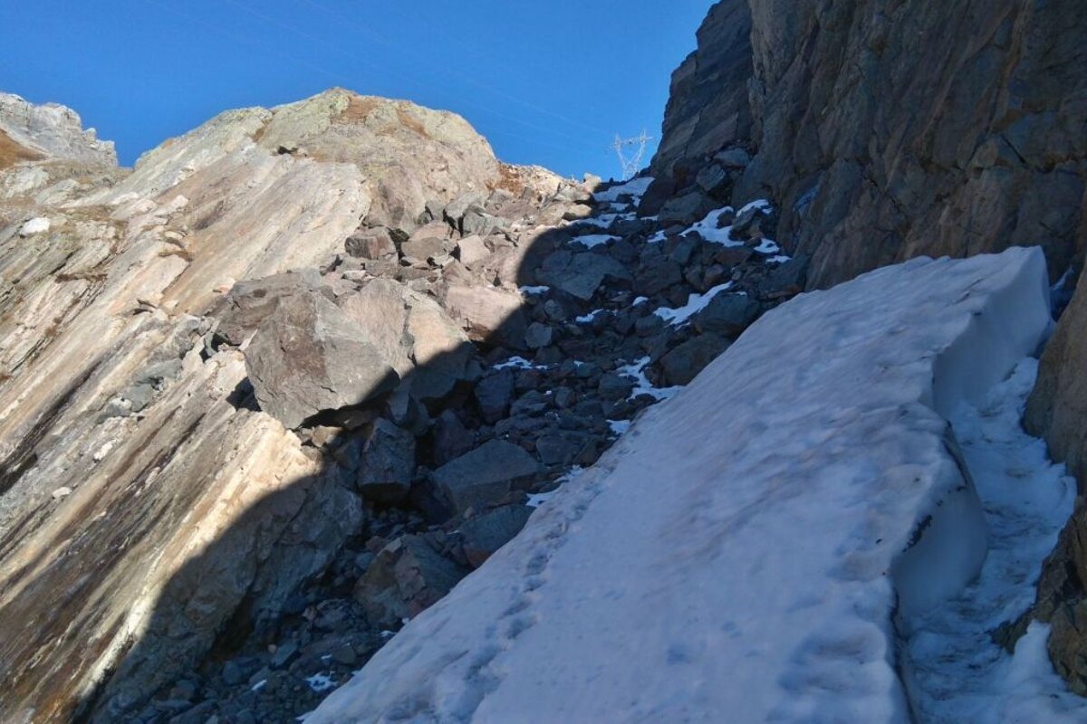 Hiking in Vallorcine near Chamonix Mont Blanc