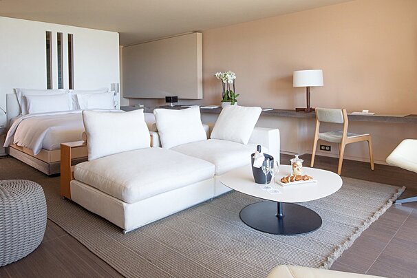 La Reserve Ramatuelle Spa Hotel, Ramatuelle double bedroom