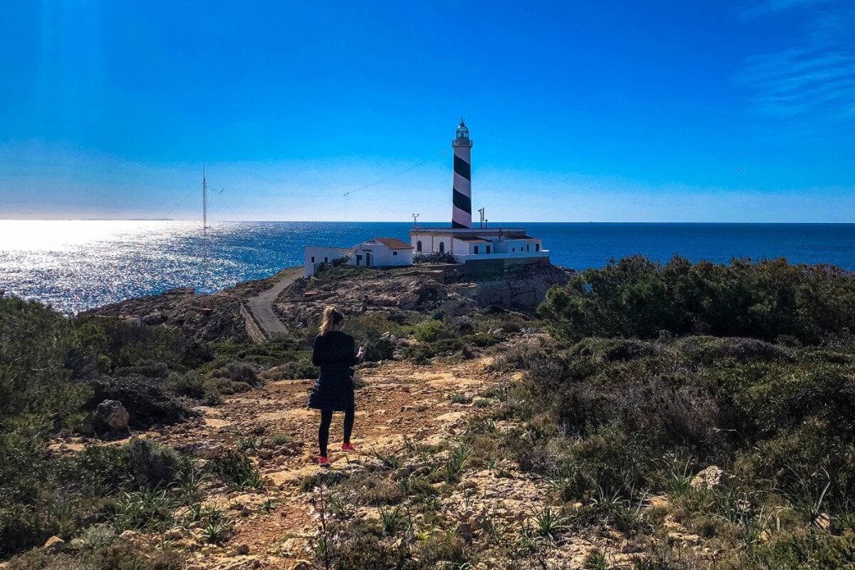 Short hike from Portals Vells to Cala Figuera lighthouse