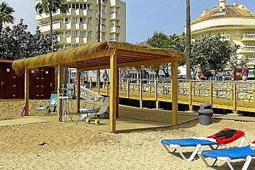 new disable facilities at cala bona beach