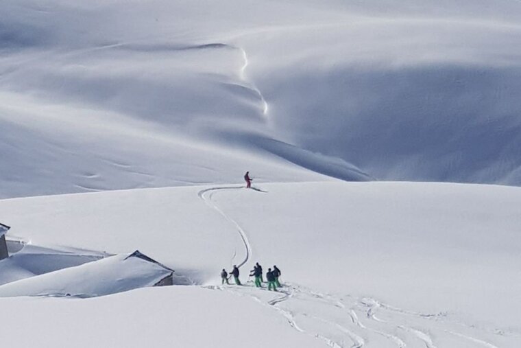 Montriond off-piste skiing