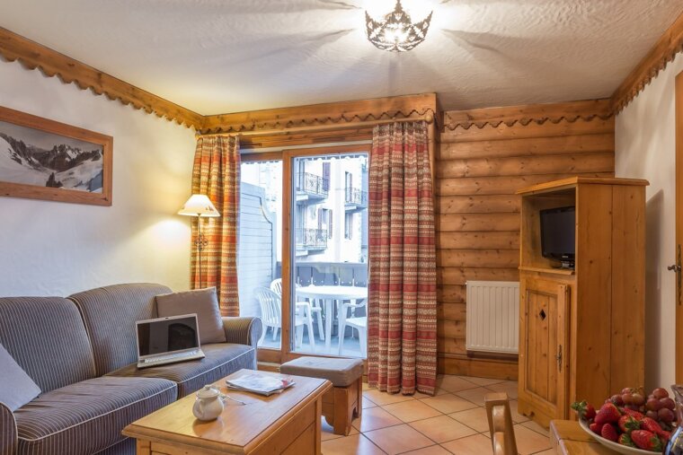 La Ginabelle Residence Premium, Chamonix living room