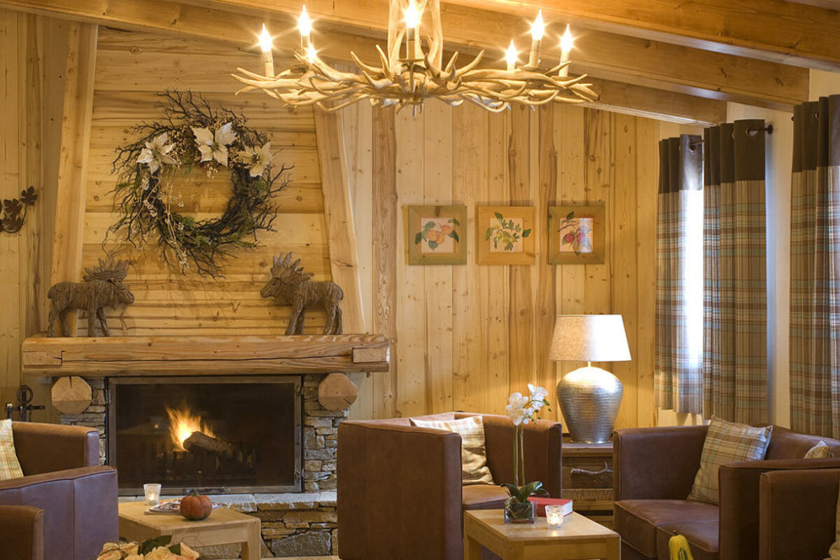 Le Souleil'Or Hotel, Les Deux Alpes lounge room