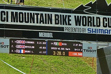 The uci mountain bike world cup is presented by shimano
