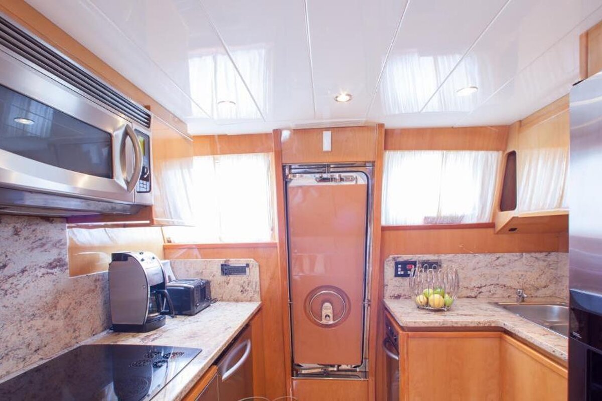 Technema 85' 26.5m Motor Yacht, Palma de Mallorca kitchen