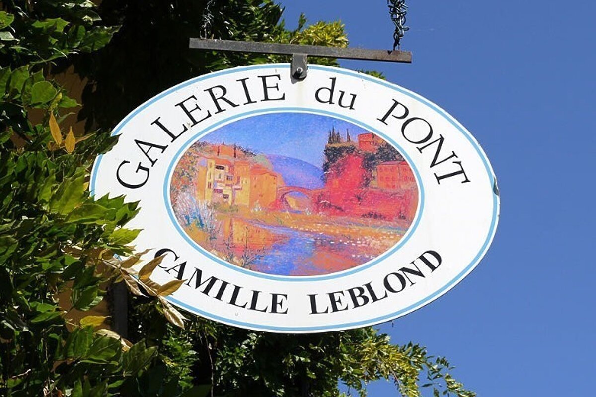 vaison la romaine gallery sign provence