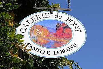 vaison la romaine gallery sign provence