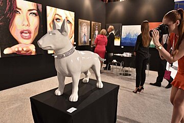 art work at Art Monaco 2015