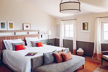 Crillon le Brave Luxury Hotel, Crillon le Brave double bedroom