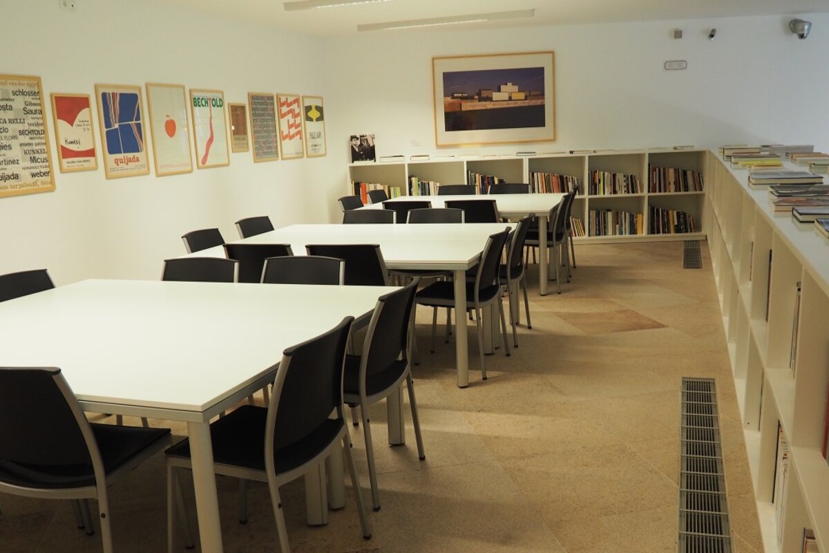 reading room of the mace museum in ibiza town