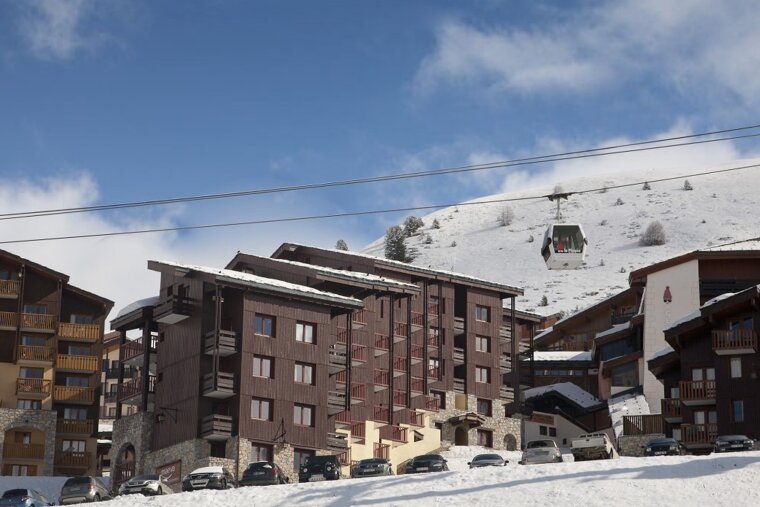 Les Gemeaux Residence, Belle Plagne exterior