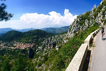 Col de la Madone de Gorbio Cycle Route