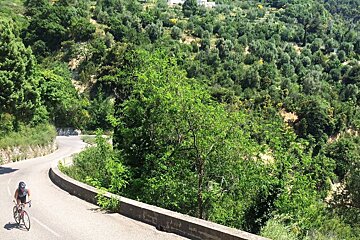 Col de la Madone de Gorbio Cycle Route