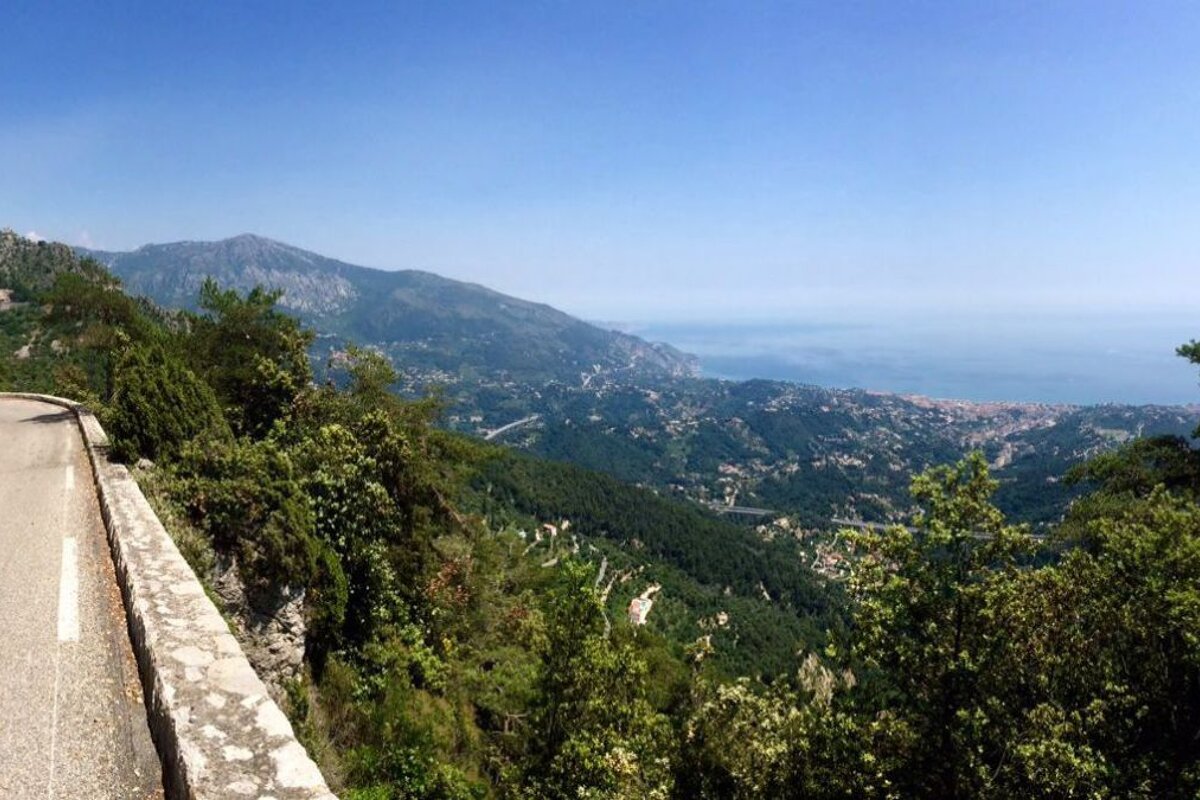Col de la Madone de Gorbio Cycle Route