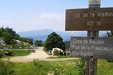 Col de la Madone de Gorbio Cycle Route