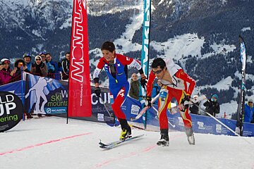 Killian Jornet & Matheo Jacquemoud in 2014