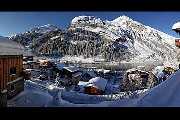 Le Loup Chalet, Les Brevieres view