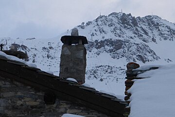 a chalet chimney