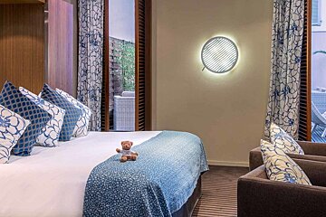 Beau Rivage Hotel, Nice double bedroom