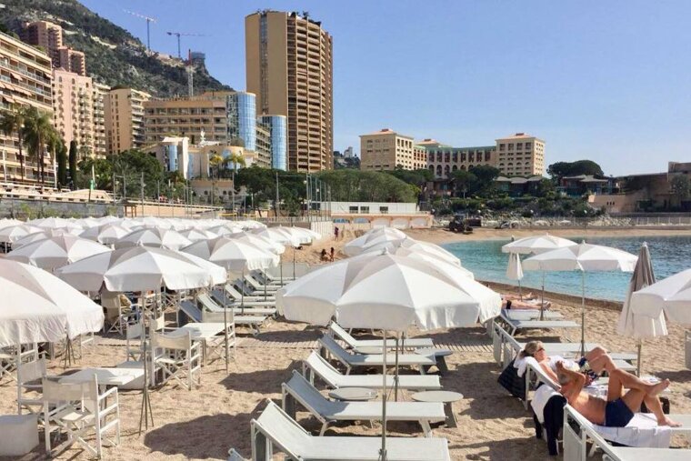 Best bathing spots in Monaco 2018