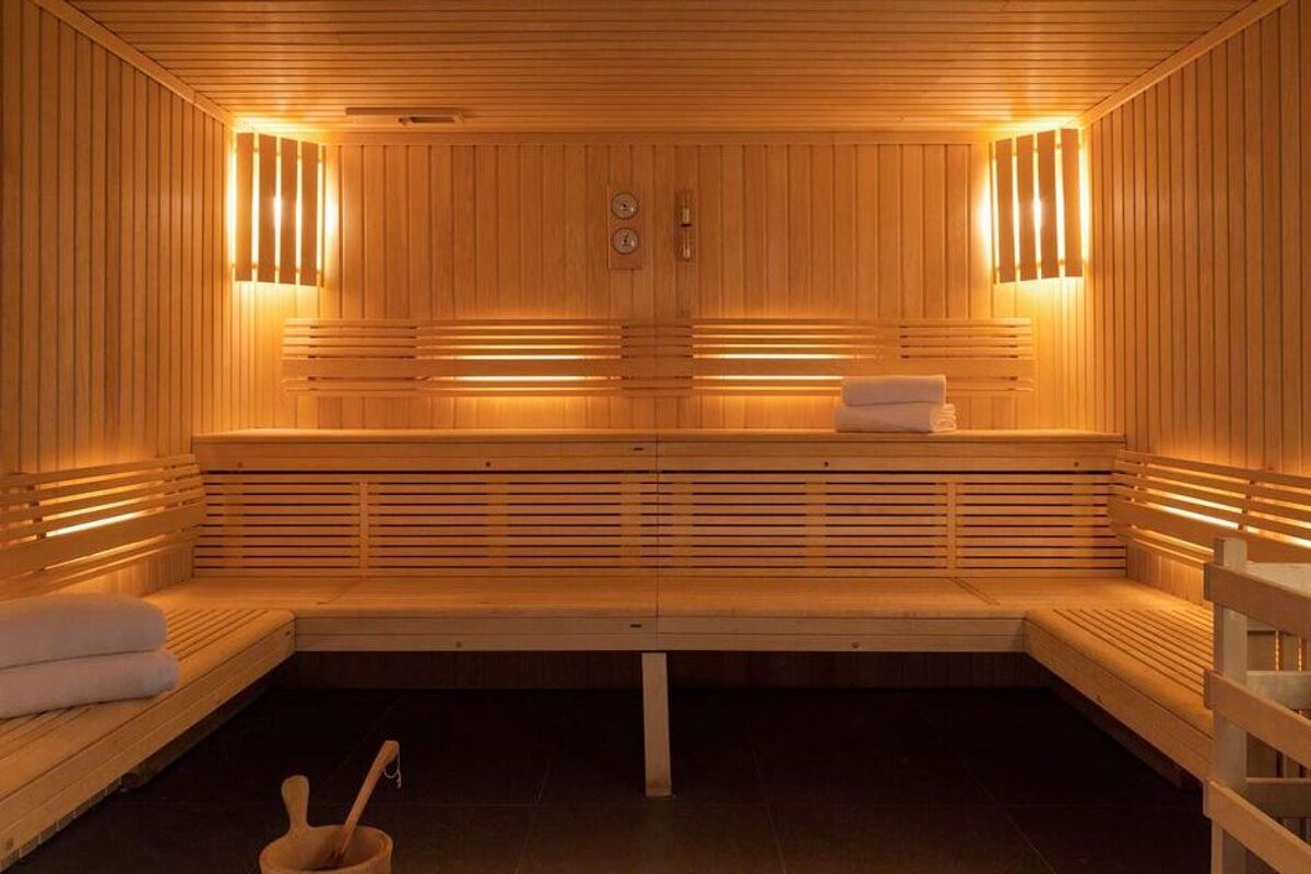 L'Heliopic Spa, Chamonix sauna
