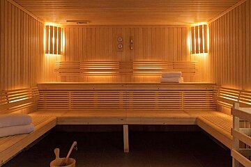 L'Heliopic Spa, Chamonix sauna