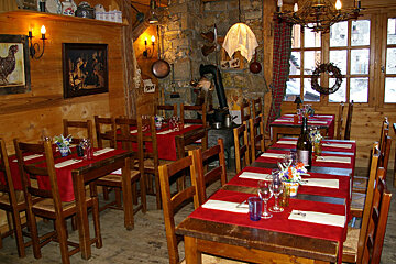 La Sachette Restaurant, Tignes Les Brevieres interior