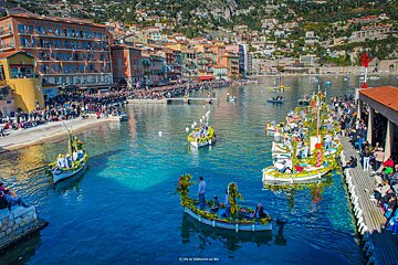 Naval Flower Battle - Combat Naval Fleuri 2020, Villefranche-sur-Mer