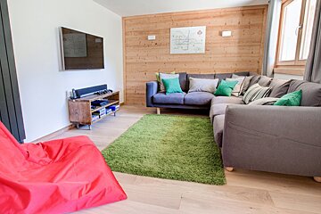 North Star Chalet, Morzine TV room