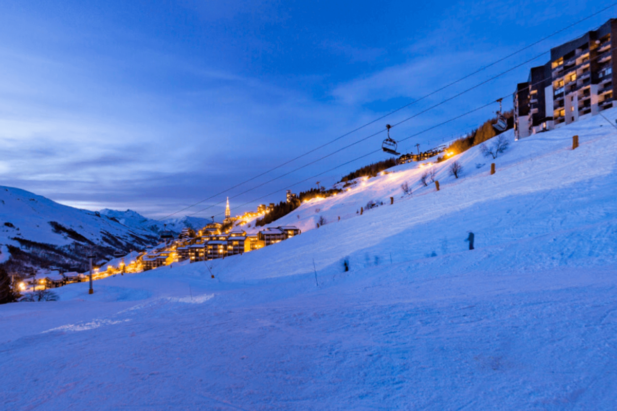 Rainbow Chalet, Val Thorens view