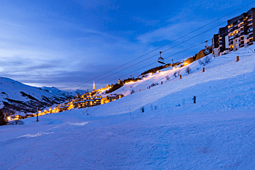 Rainbow Chalet, Val Thorens view