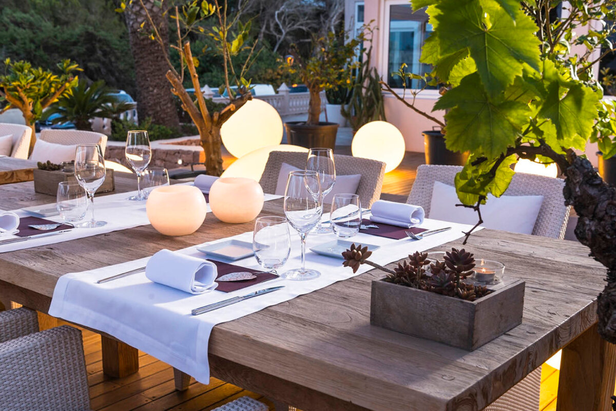 Tahiti Hotel, Formentera hotel restaurant