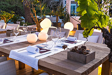Tahiti Hotel, Formentera hotel restaurant
