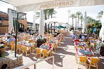 Cappuccino Cafe, Puerto Portals terrace