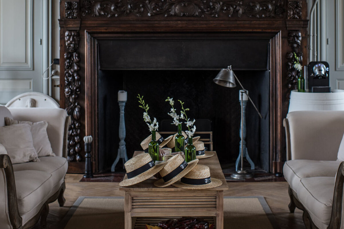 Chateau Giscours B&B, Margaux lounge