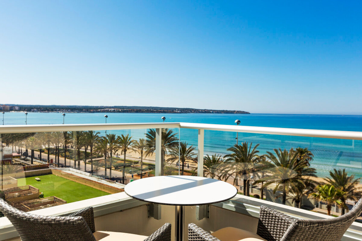 Fantastic Golf Deal at 5* Luxury Hotel on the Beach-Front in Playa de Palma balcony
