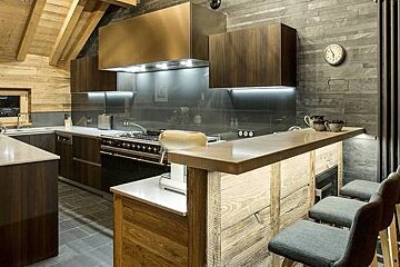 Iona Chalet, Meribel Valley kitchen
