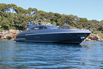 Mangusta 108 JFF Yacht, Antibes exterior