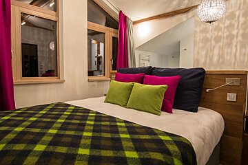 Pashmina Hotel, Val Thorens double bedroom