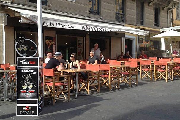 Antonia Cafe, Vieux Nice terrace