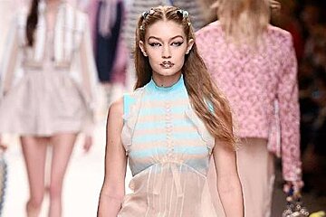 Celebrities flock to Milan Fashion Week