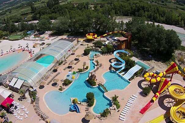 A view of Domaine Le Sagittaire Waterpark, Nyons